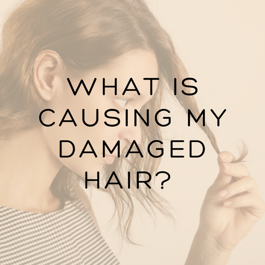 3 COMMON CAUSES OF DAMAGED HAIR