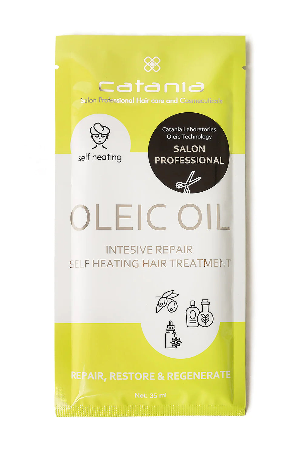 Oleic Oil Self Heating Hair Treatment BOX OF 12